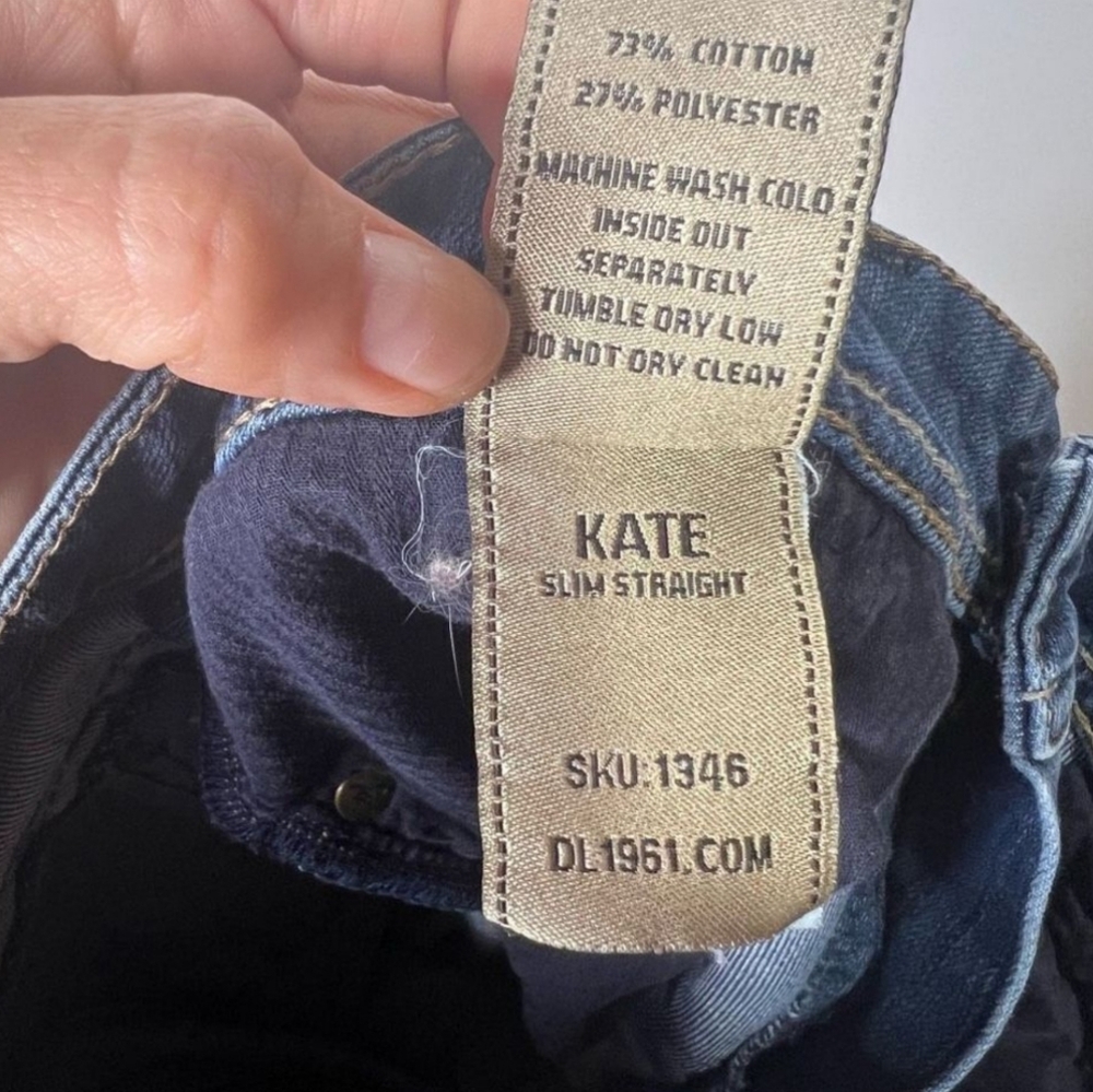 DL1961 Kate slim straight jeans - Picture 8 of 10
